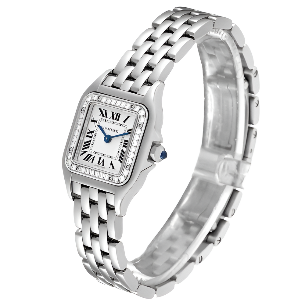 Cartier Panthère de Cartier Stainless Steel Diamond Watch