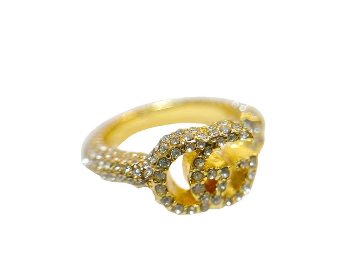 Gucci Panther Gold Ring