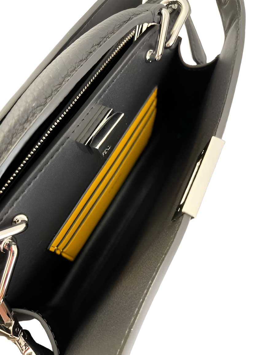 Fendi Textured Leather Box Bag