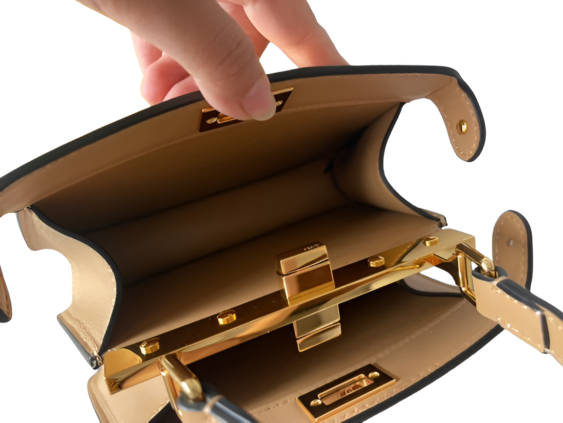 Fendi Mini Beige Handbag