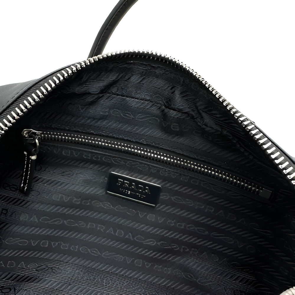 Prada Black Duffel Handbag