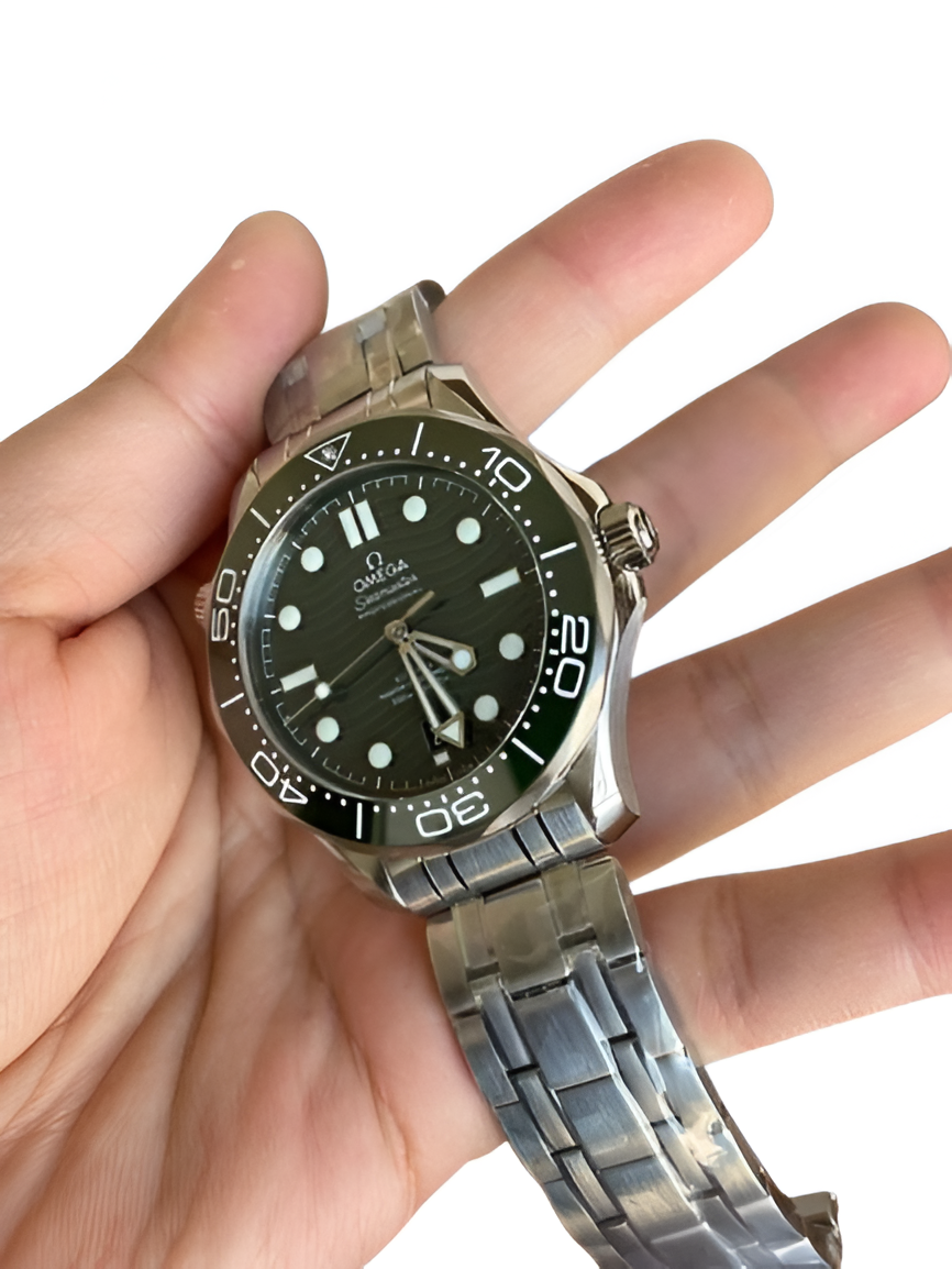 Omega Seamaster Diver 300M Green Dial Men's Watch