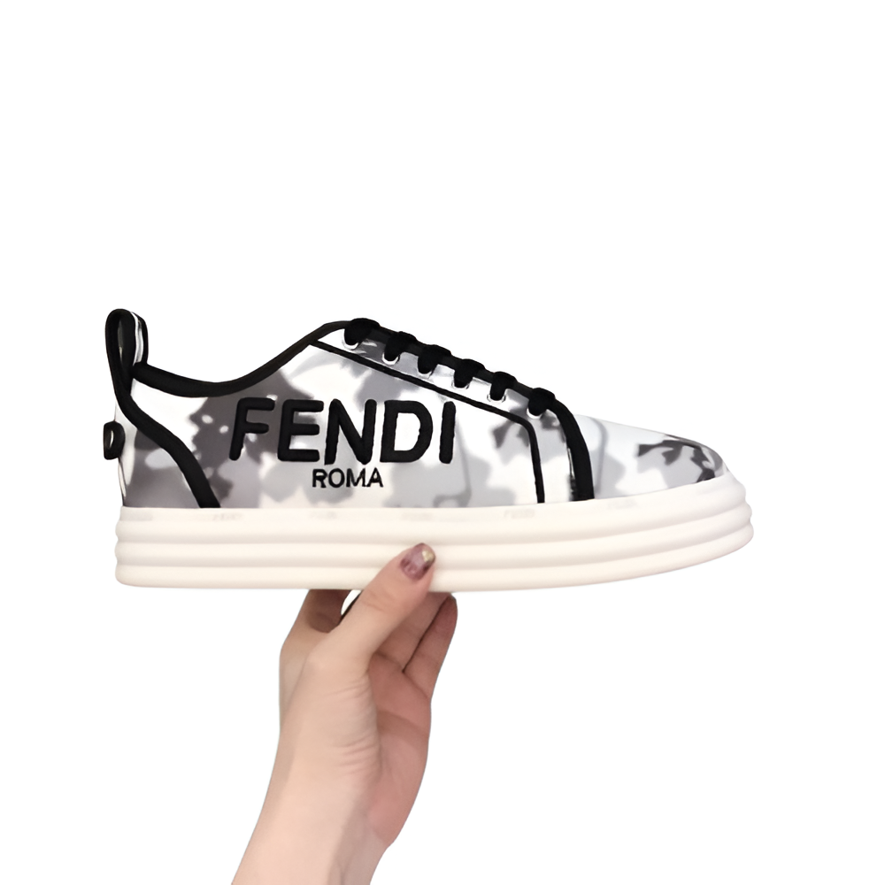 Fendi Camo Print Men's Sneakers