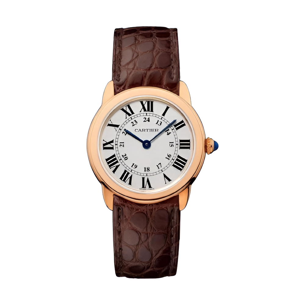 Cartier Ronde Louis Cartier Rose Gold Watch