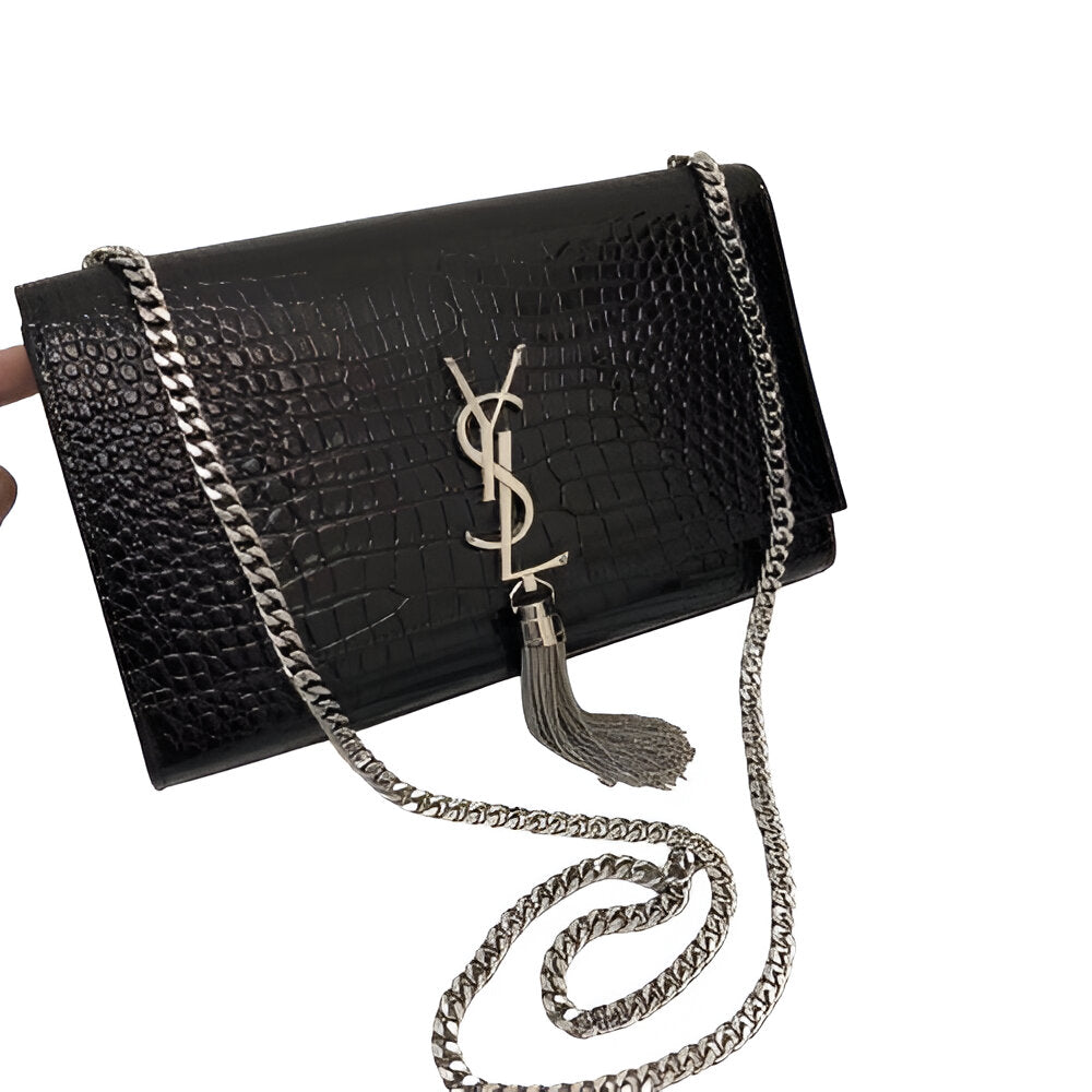 Saint Laurent Monogram Chain Wallet