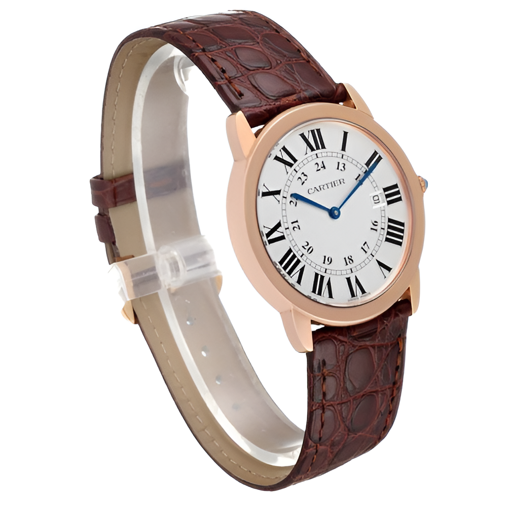 Cartier Ronde Louis Cartier Rose Gold Watch