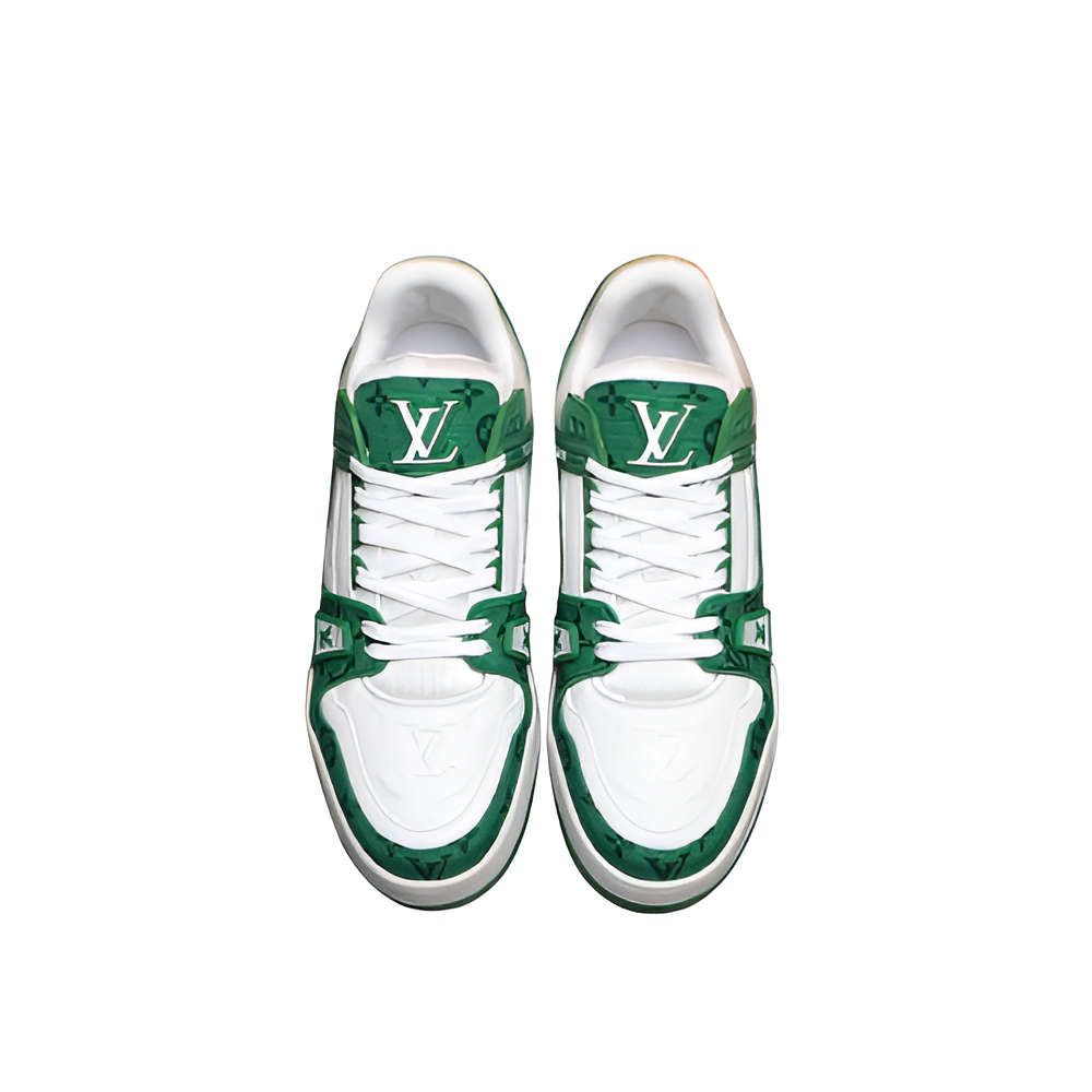 Louis Vuitton LV Green Monogram Men's Sneakers