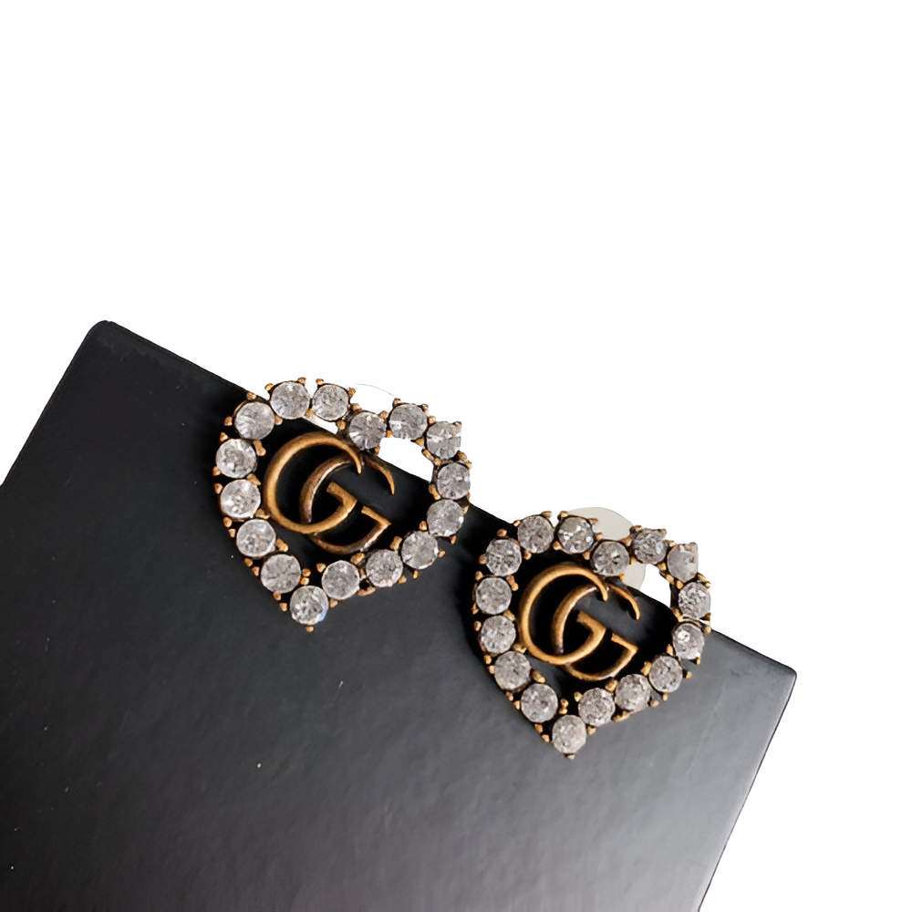 Gucci Crystal Stud Earrings