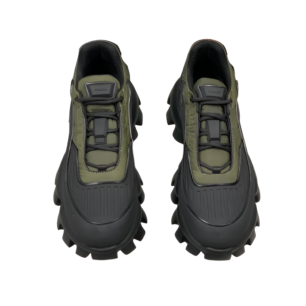 PRADA Men's Chunky Combat Sneakers