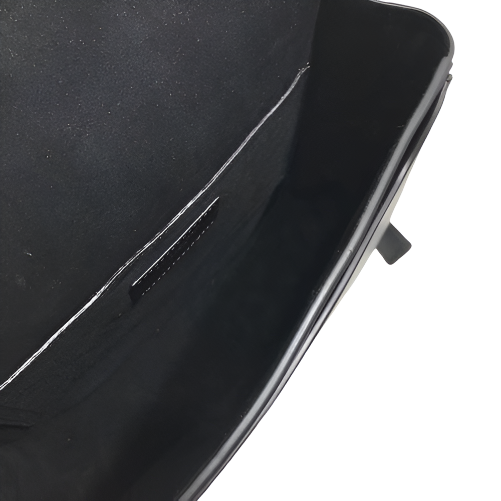 YSL Black Leather Crossbody Bag