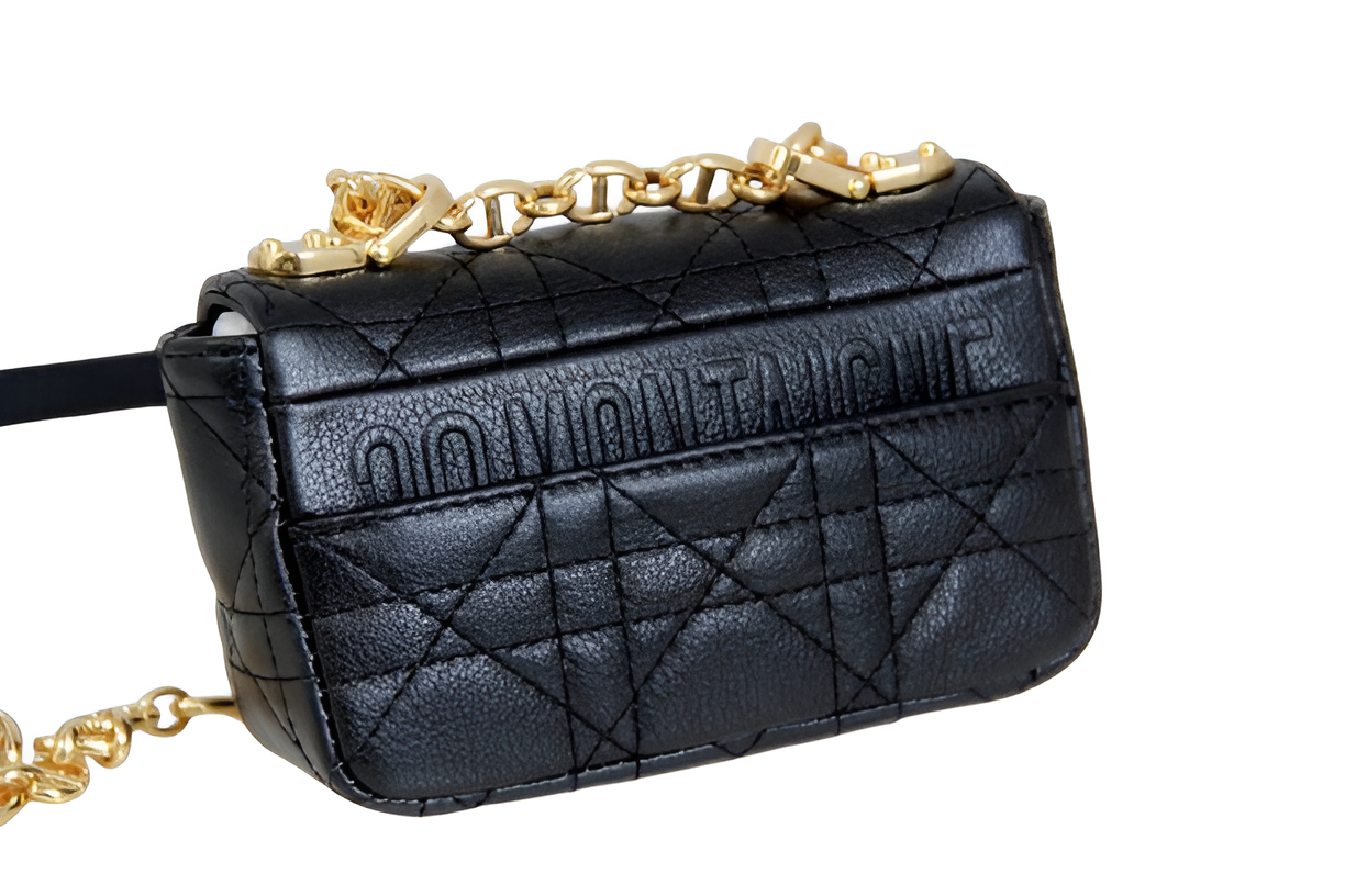 Dior Black Quilted Crossbody Bag