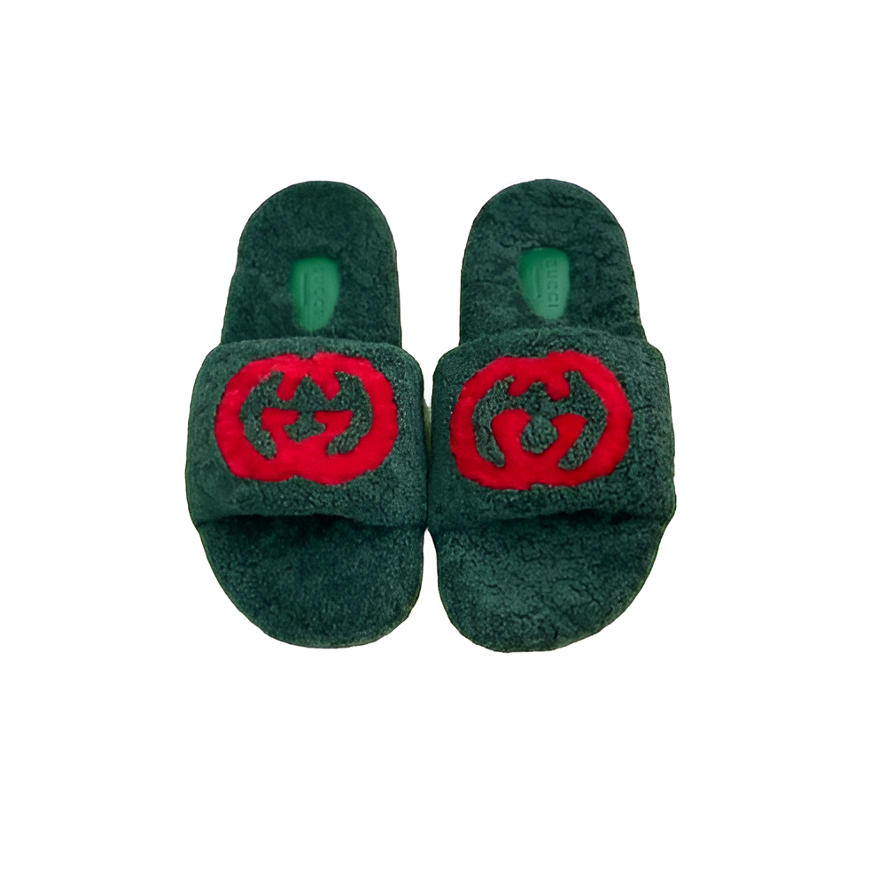 Gucci  Cozy Terry Slide Sandals