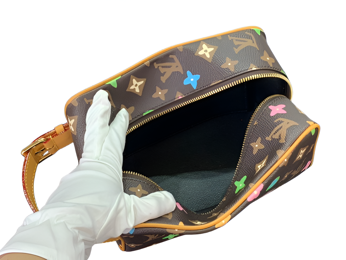 Louis Vuitton-inspired toiletry bag
