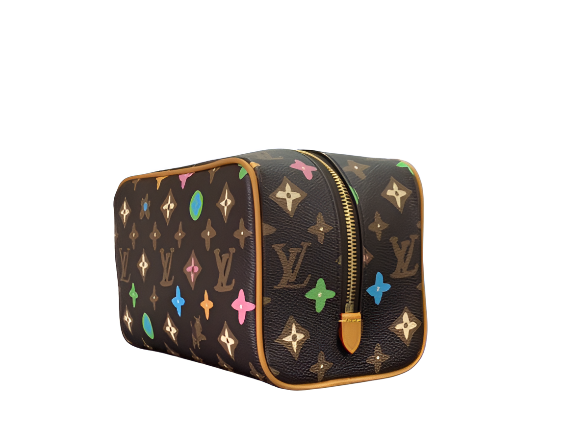 Louis Vuitton-inspired toiletry bag
