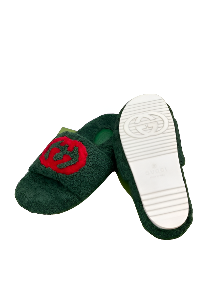 Gucci  Cozy Terry Slide Sandals