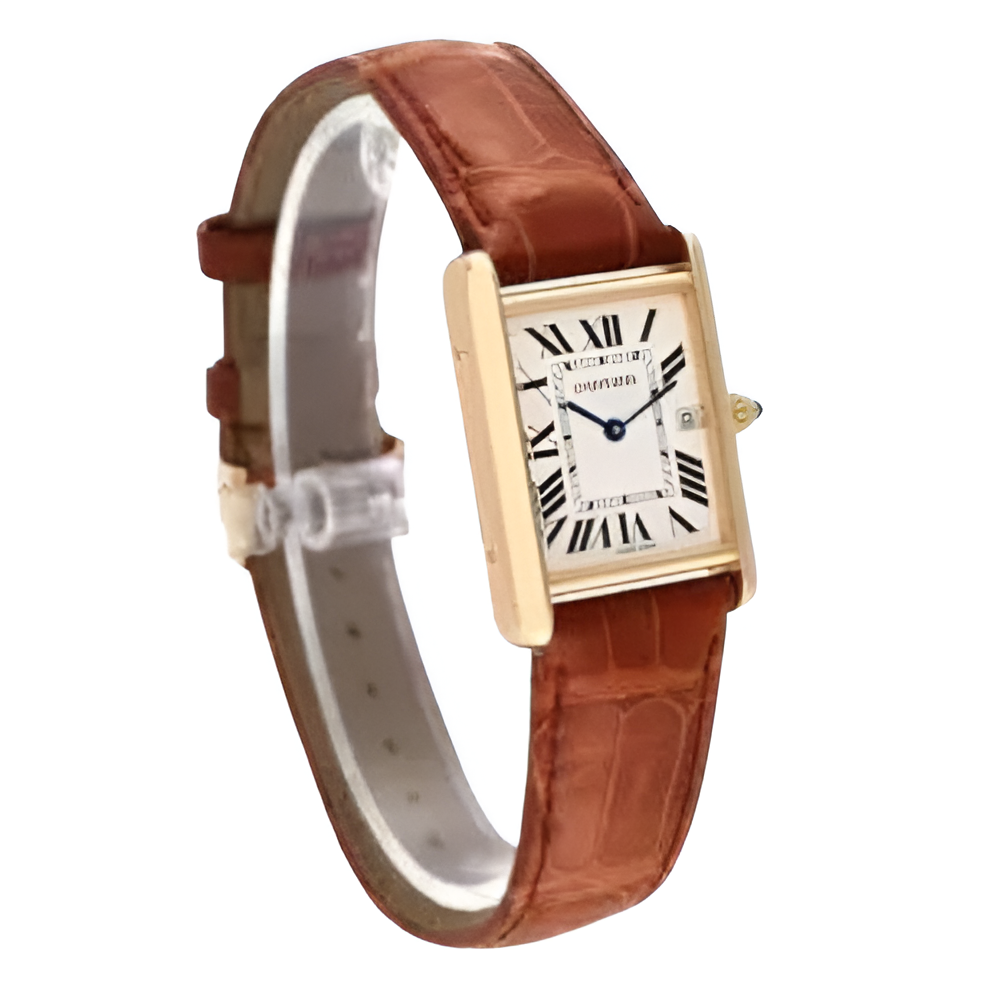 Cartier Tank Solo Gold Watch
