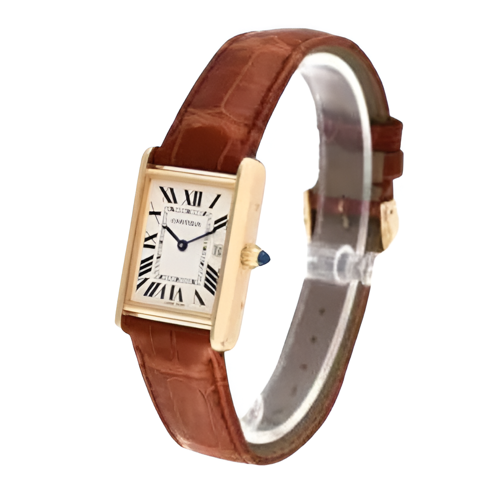 Cartier Tank Solo Gold Watch