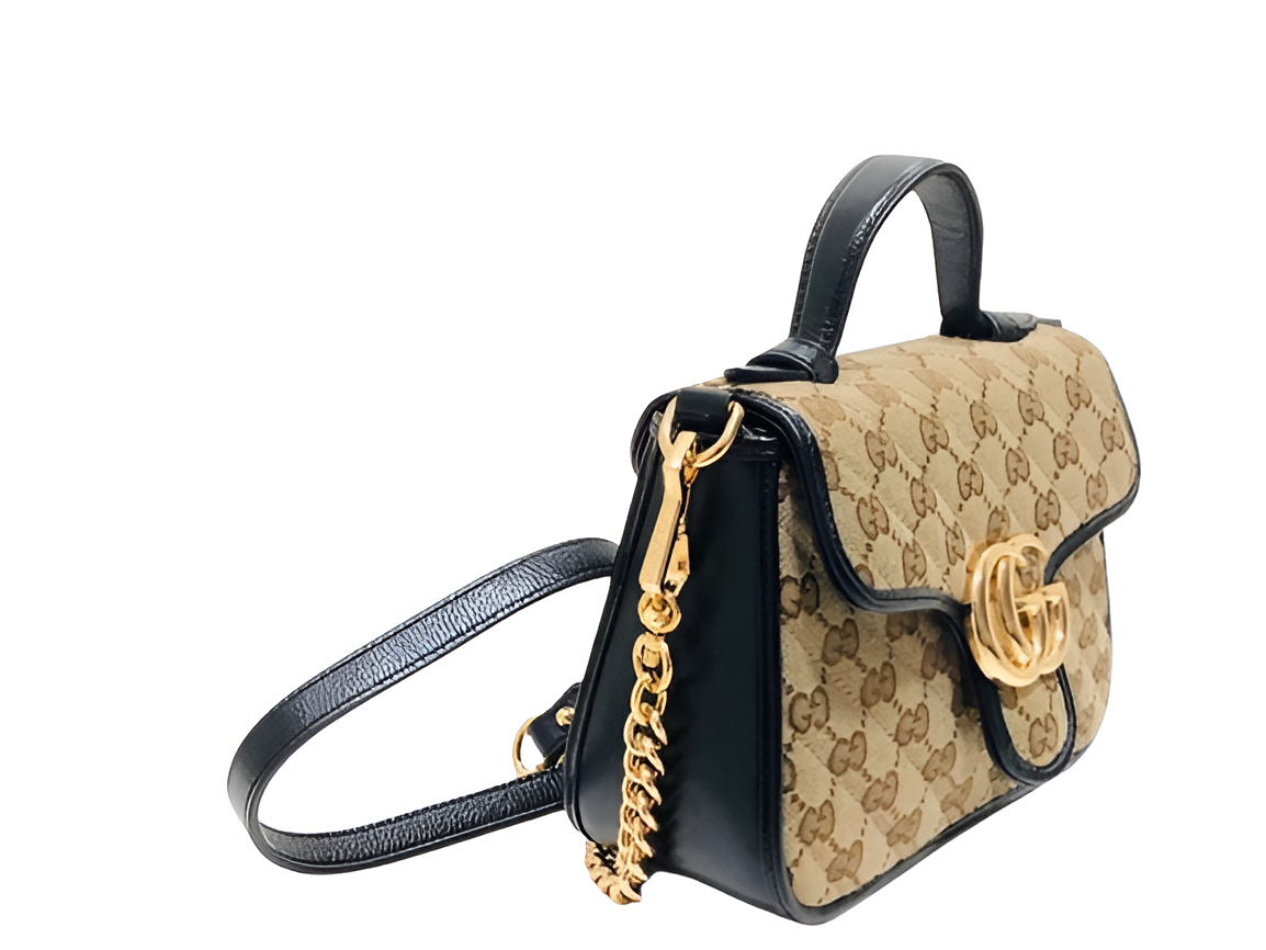 Gucci GG Marmont Mini Top Handle Bag