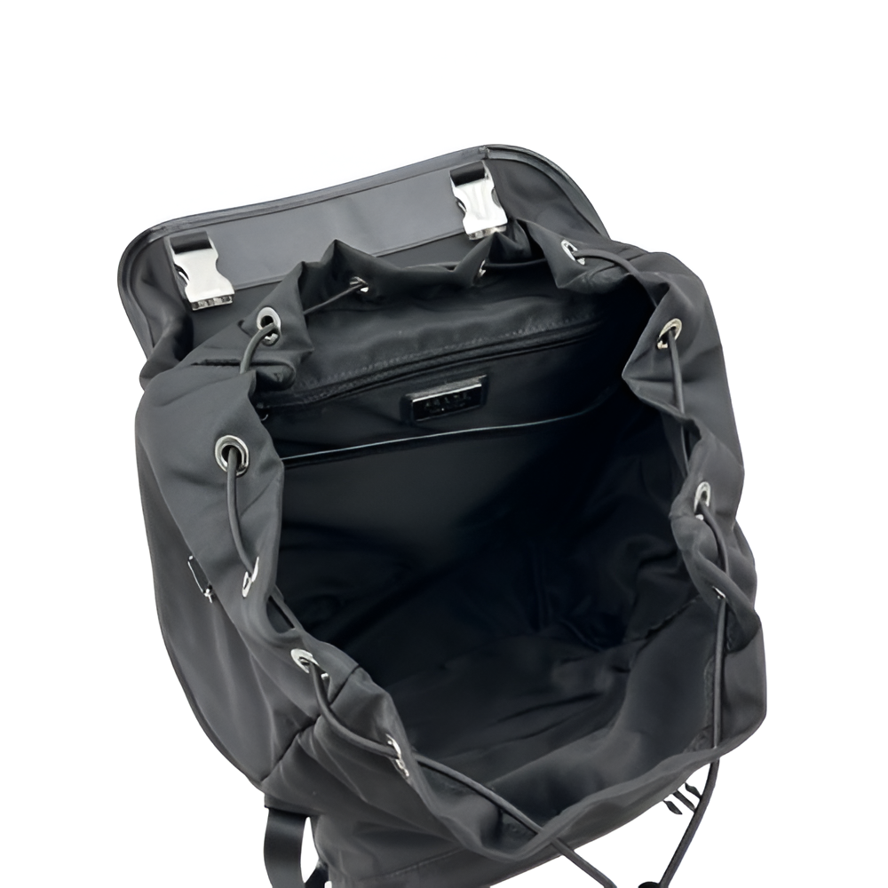 Prada Nylon & Leather Backpack