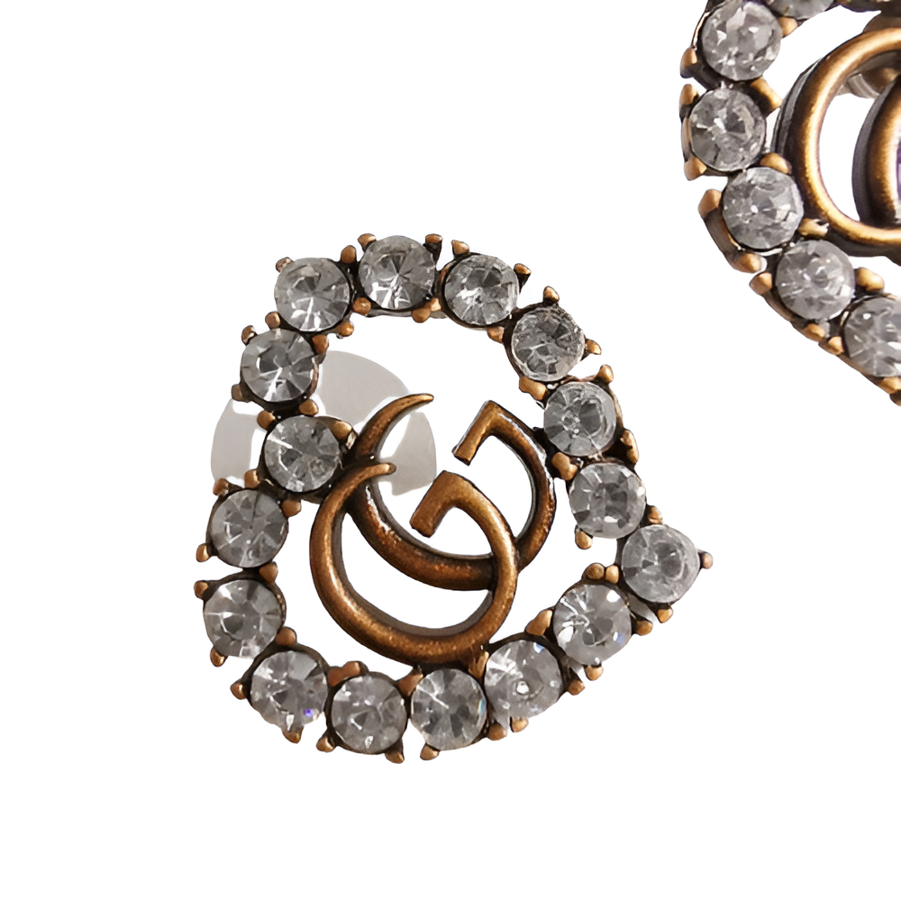 Gucci Crystal Stud Earrings