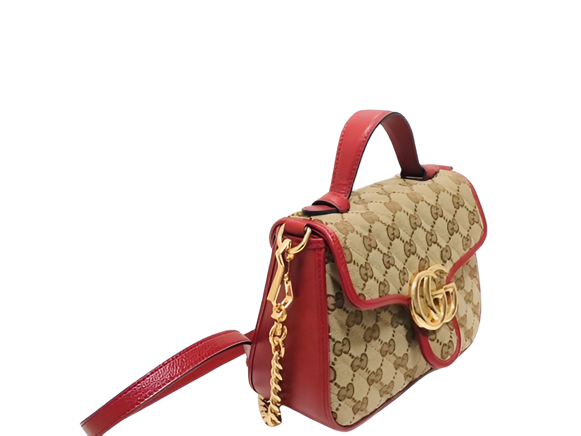Gucci GG Marmont Mini Top Handle Bag