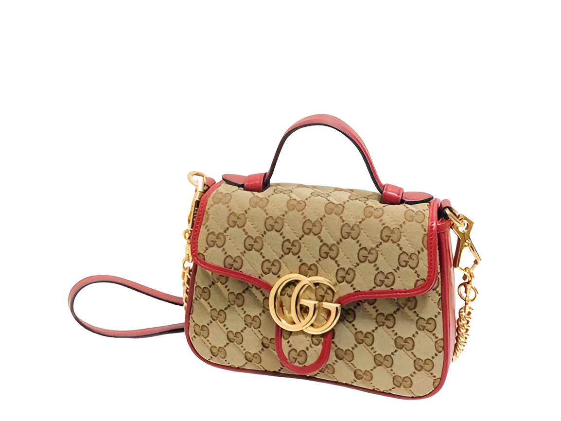Gucci GG Marmont Mini Top Handle Bag