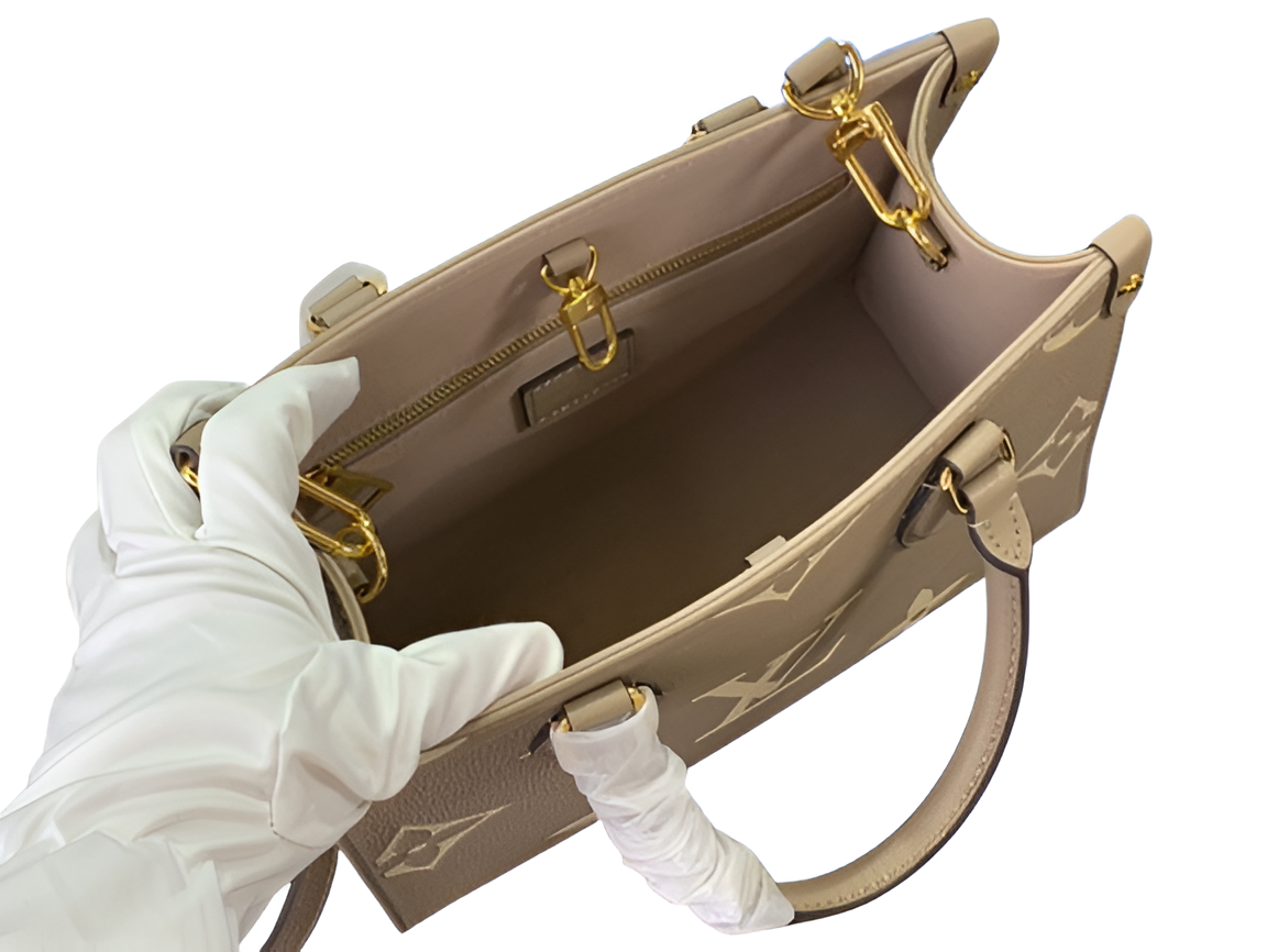Louis Vuitton-inspired handbag