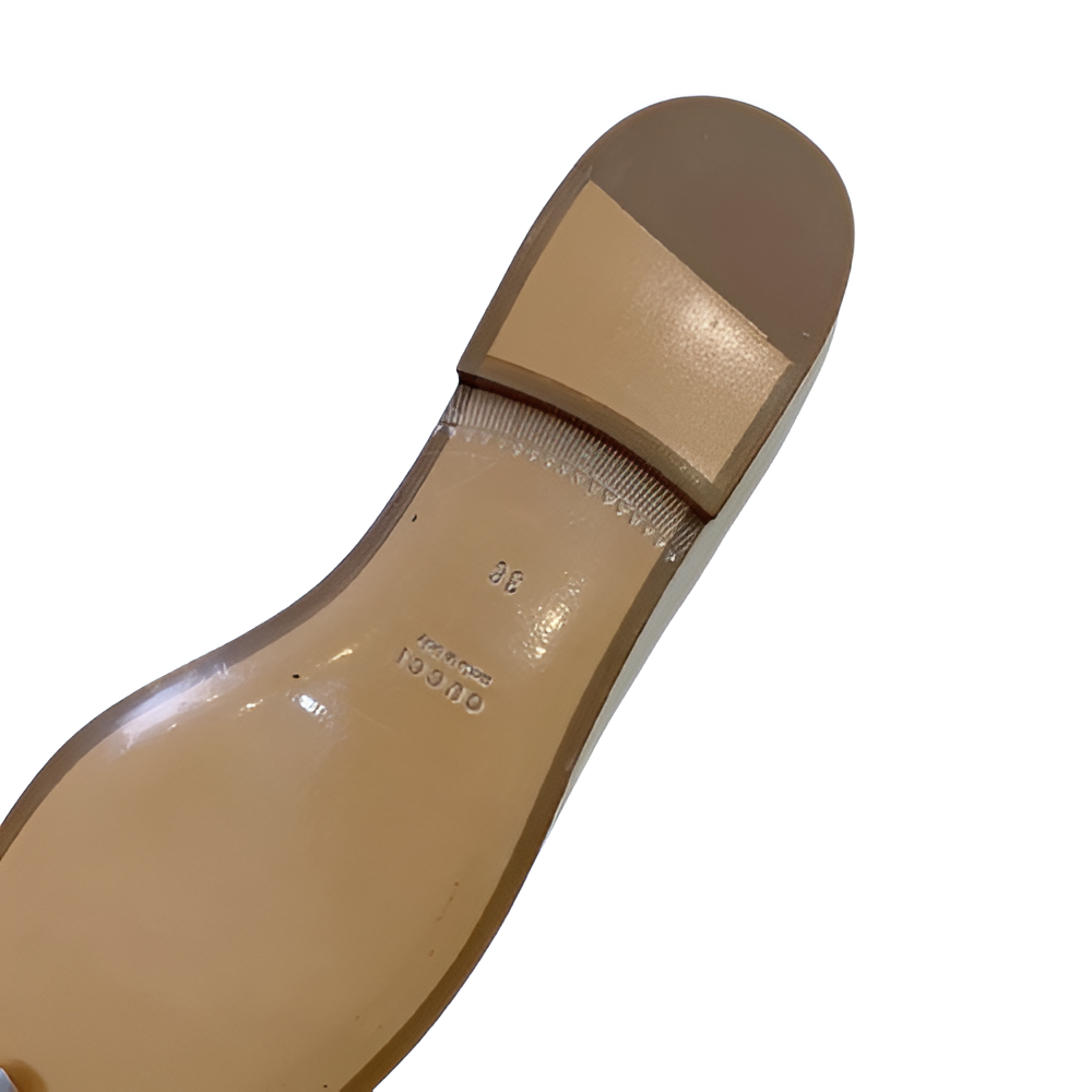 Gucci  Floral Lined Ballet Flats