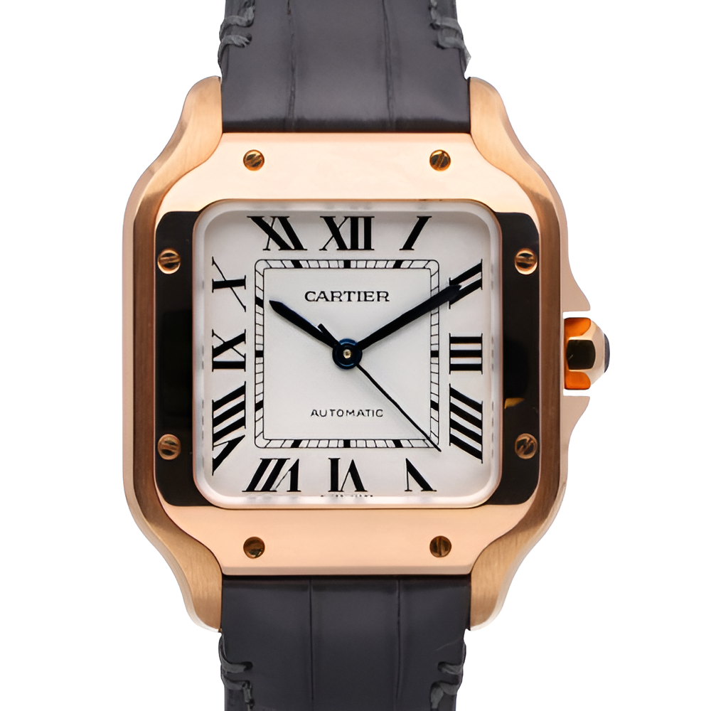 Cartier Santos de Cartier Rose Gold Watch