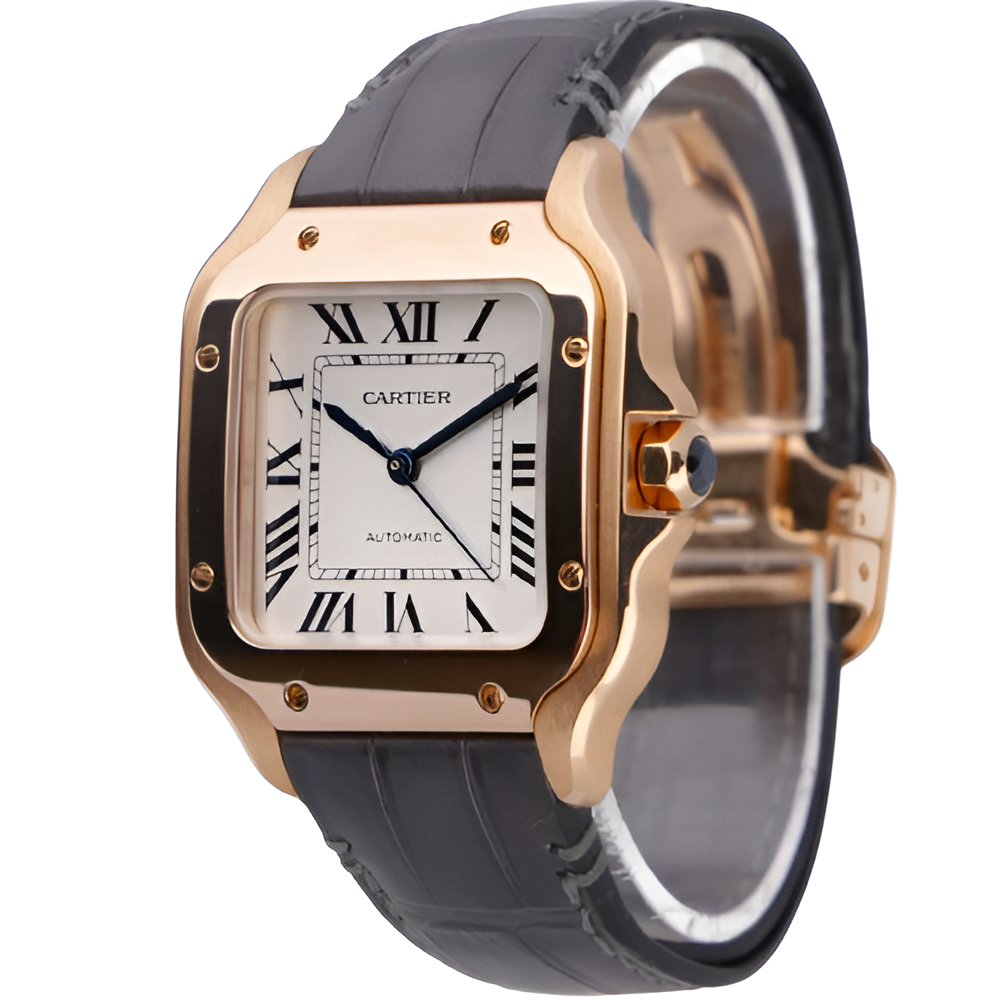 Cartier Santos de Cartier Rose Gold Watch