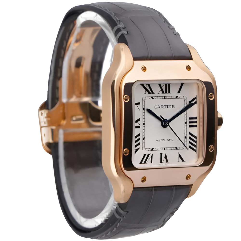 Cartier Santos de Cartier Rose Gold Watch