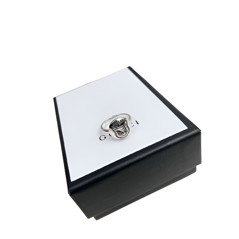 Gucci Wolf Head Ring