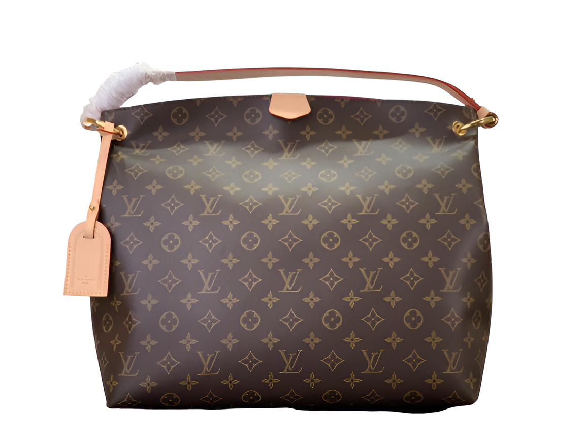 Louis Vuitton-inspired tote bag