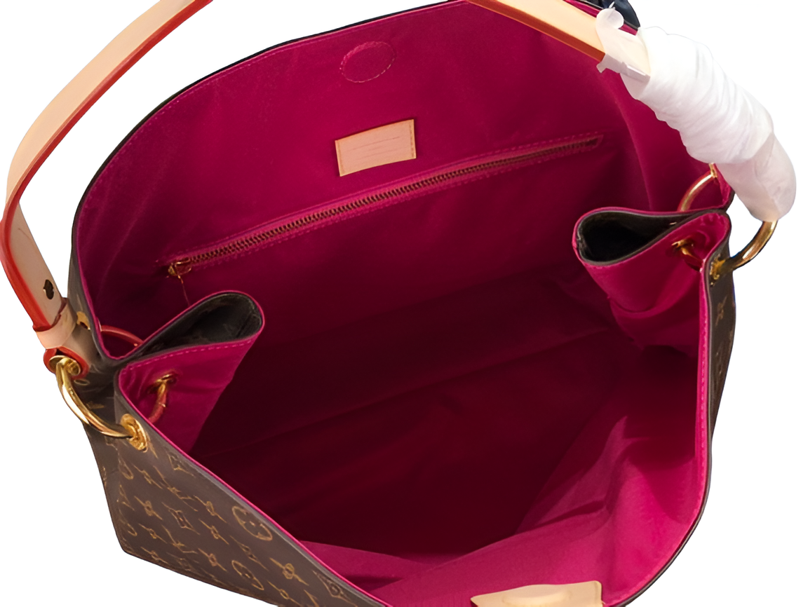 Louis Vuitton-inspired tote bag
