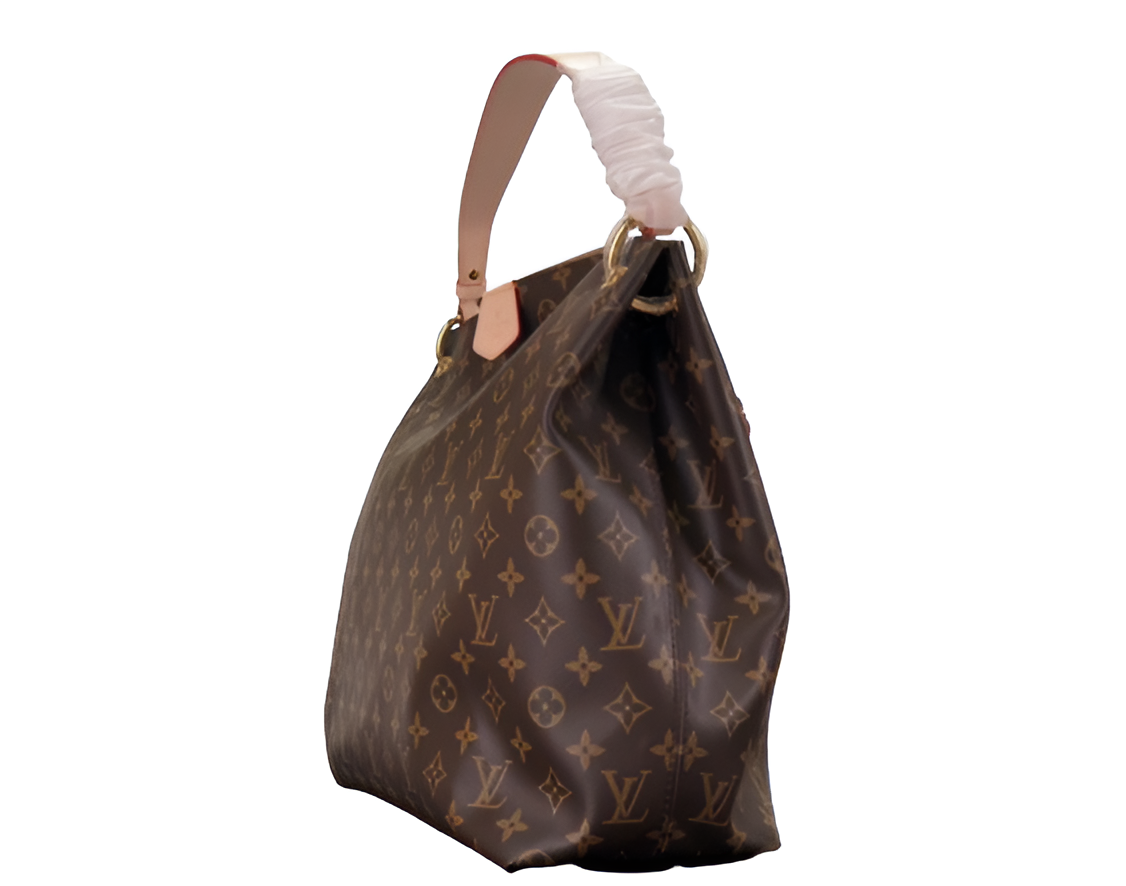 Louis Vuitton-inspired tote bag
