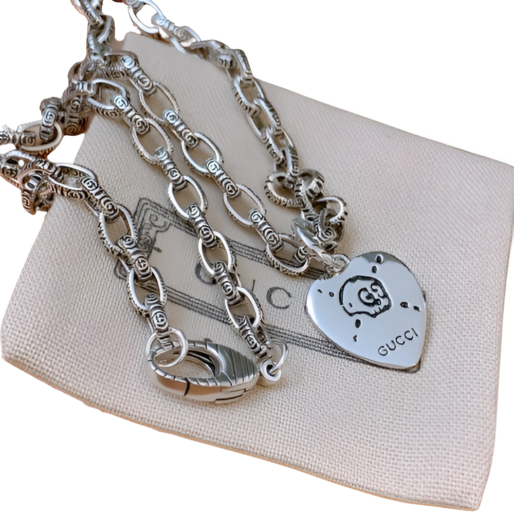Gucci Heart Pendant Necklace