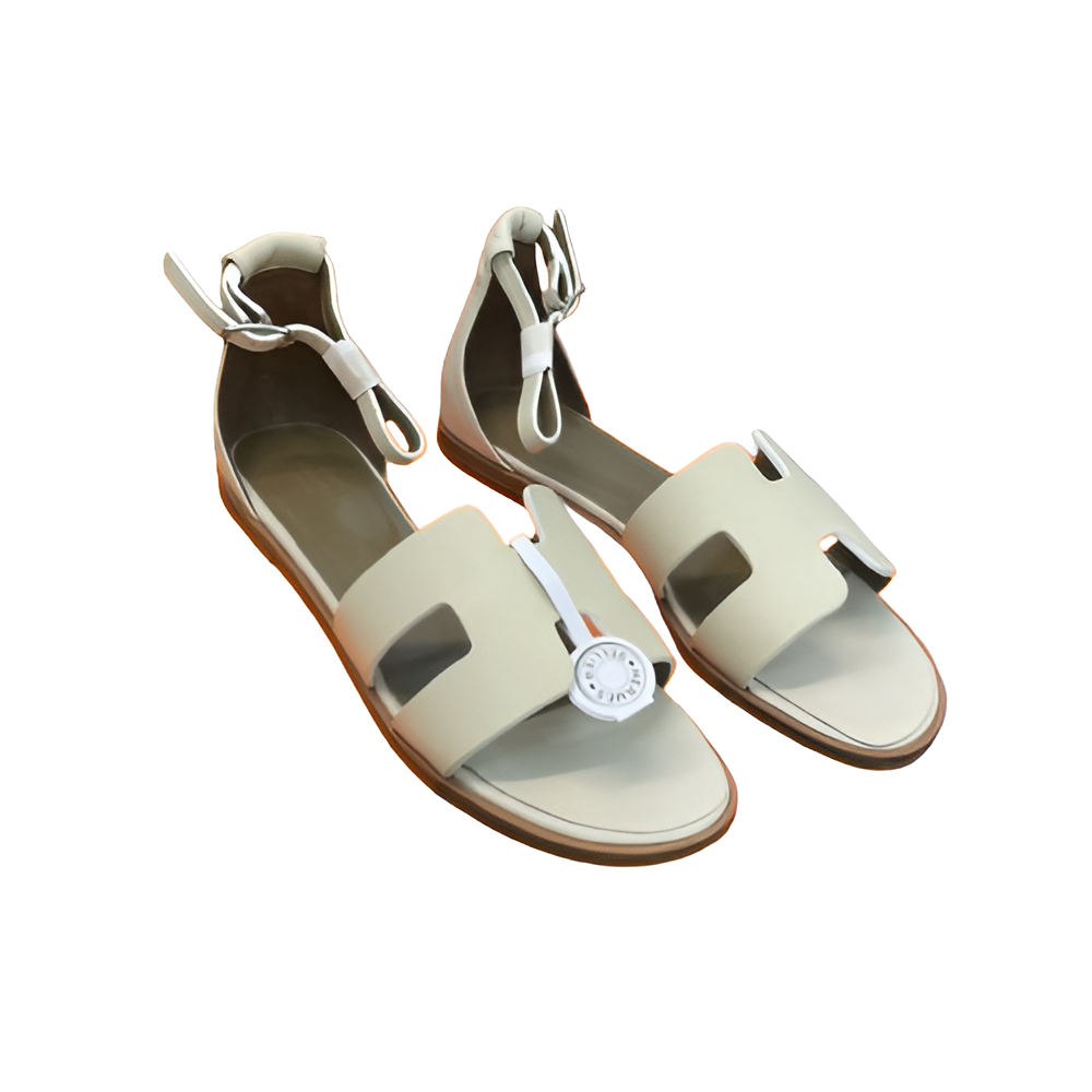 Hermes Women's White Sandals