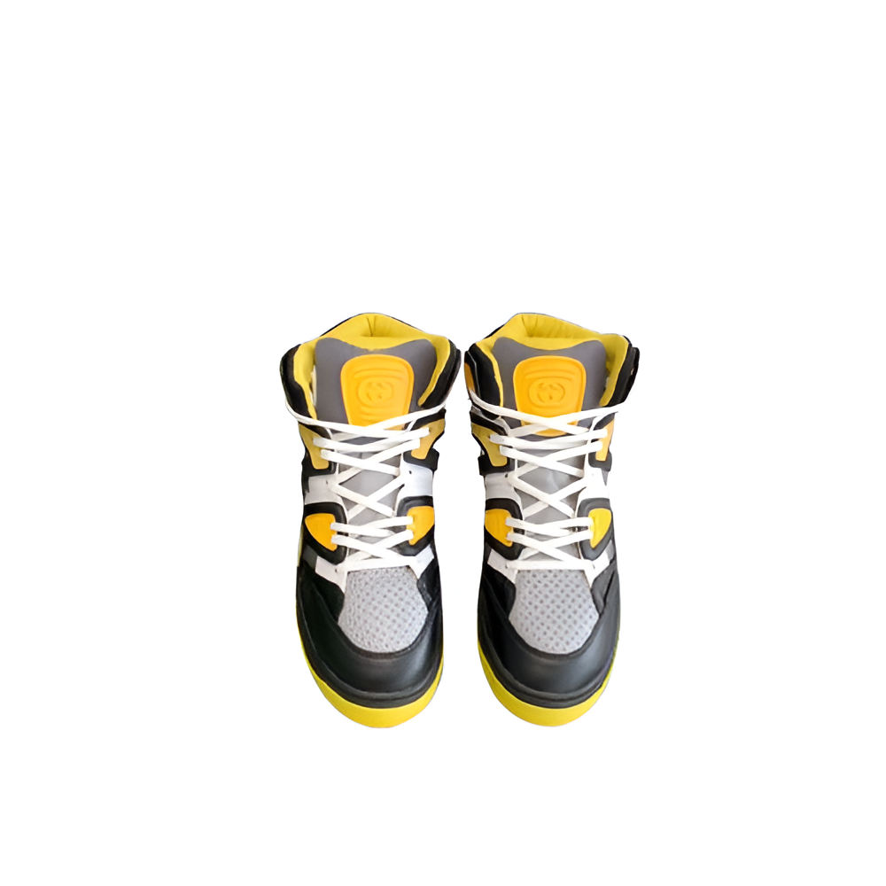 Gucci Bold Black & Yellow Men's Sneakers