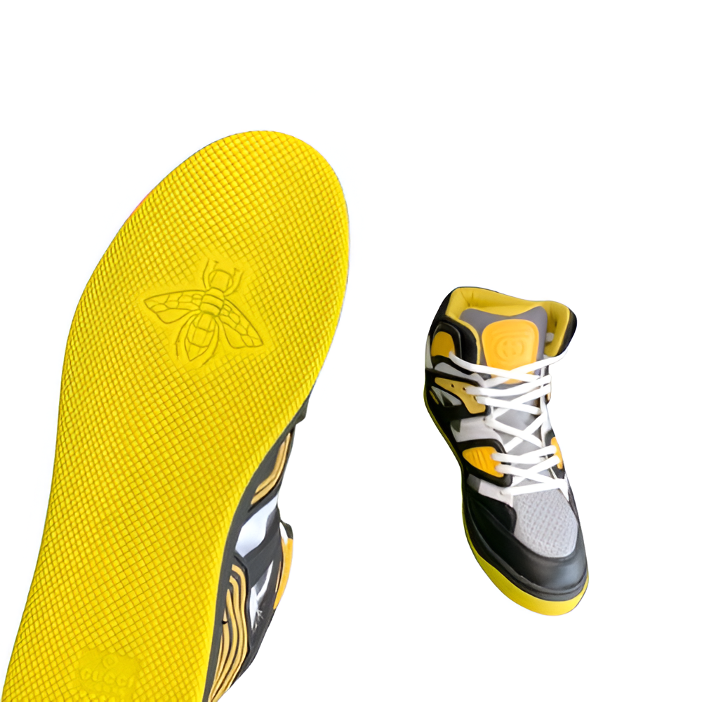 Gucci Bold Black & Yellow Men's Sneakers