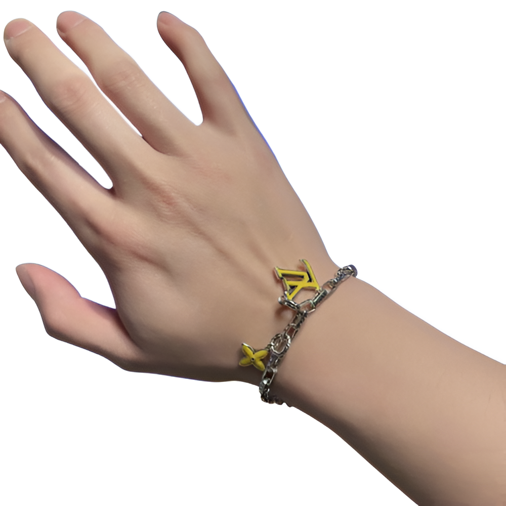 Louis Vuitton Yellow Charm Bracelet