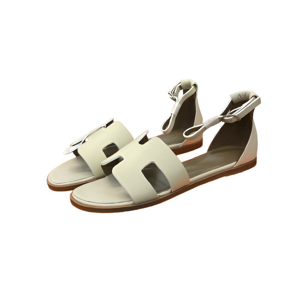 Hermes Women's White Sandals