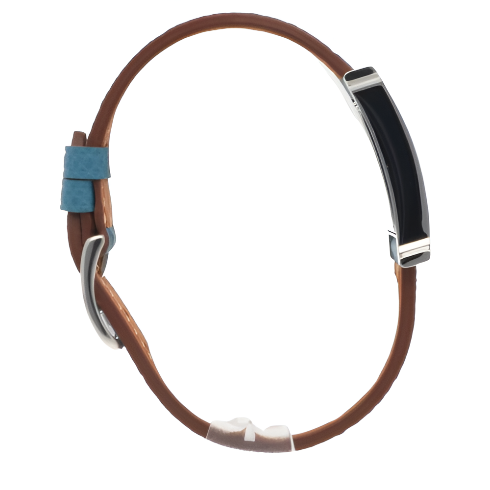 HERMÈS His & Hers Blue Leather Watch Set