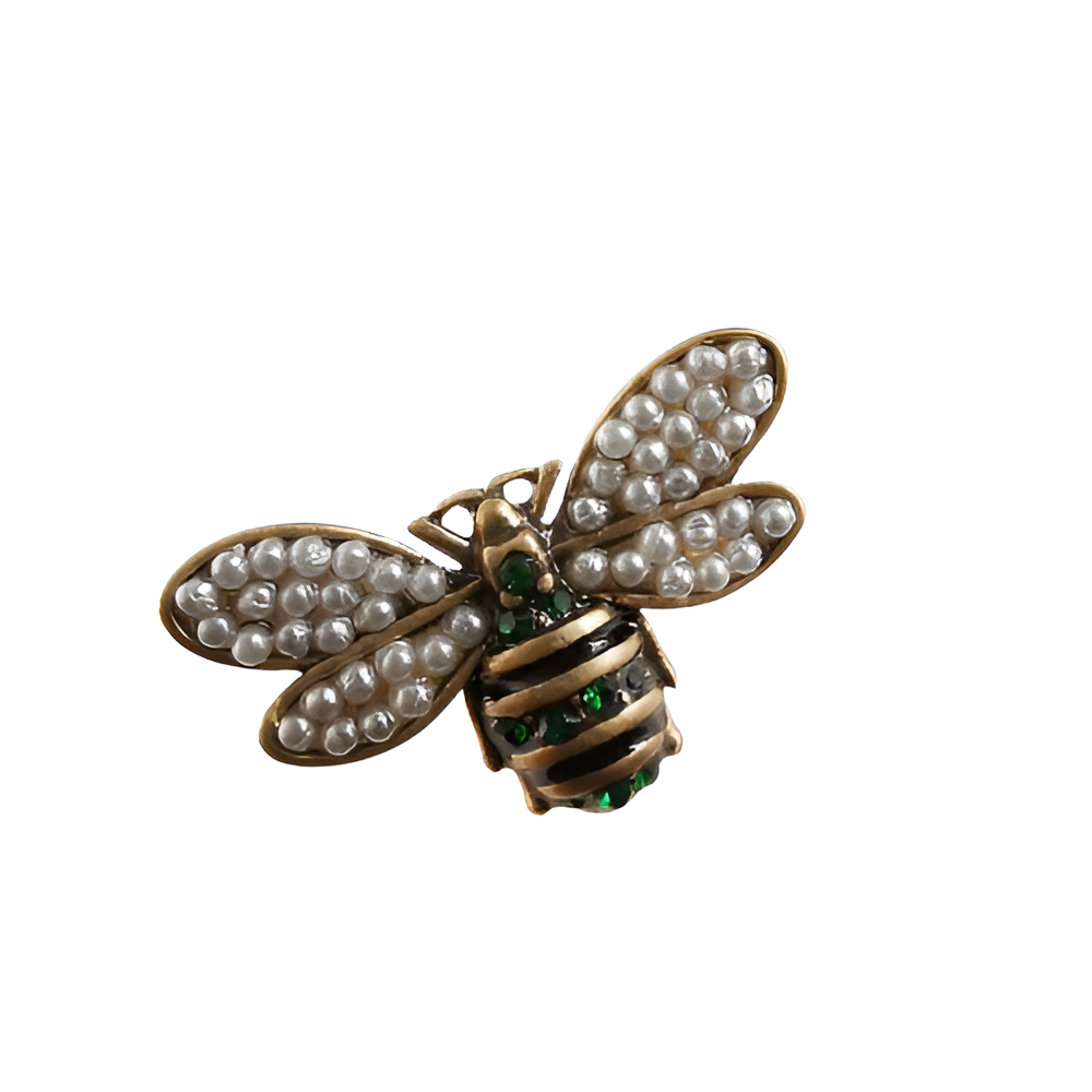 Gucci Bee Crystal Earrings