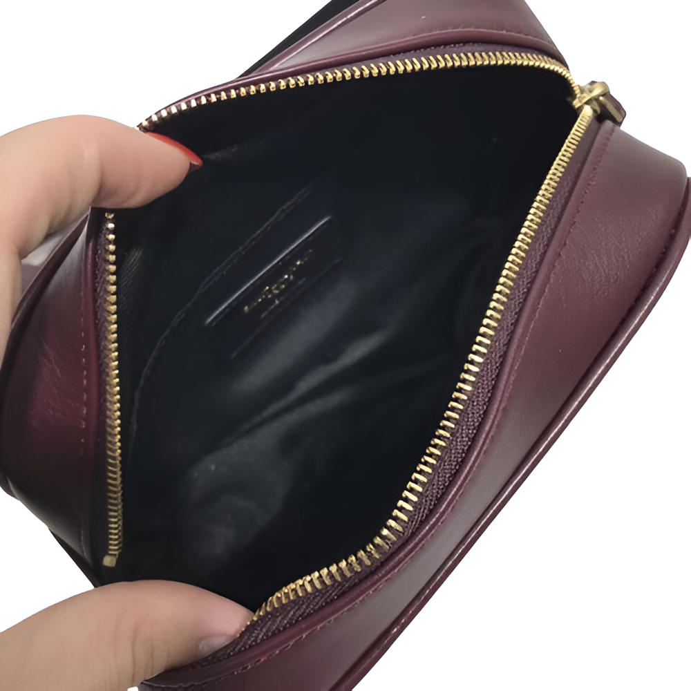 YSL Quilted Leather Camera Bag with Tassel