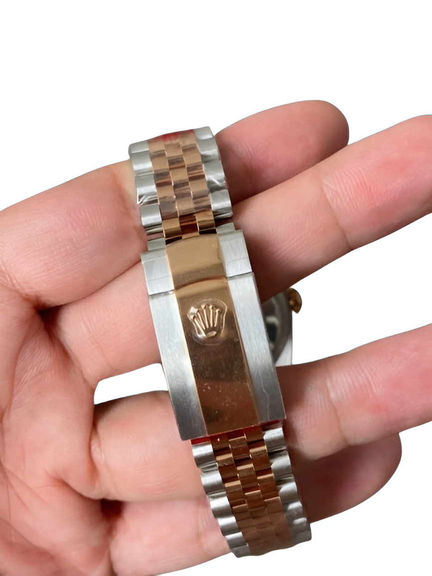 Rolex Datejust "Rose Gold & Silver Diamond" Edition