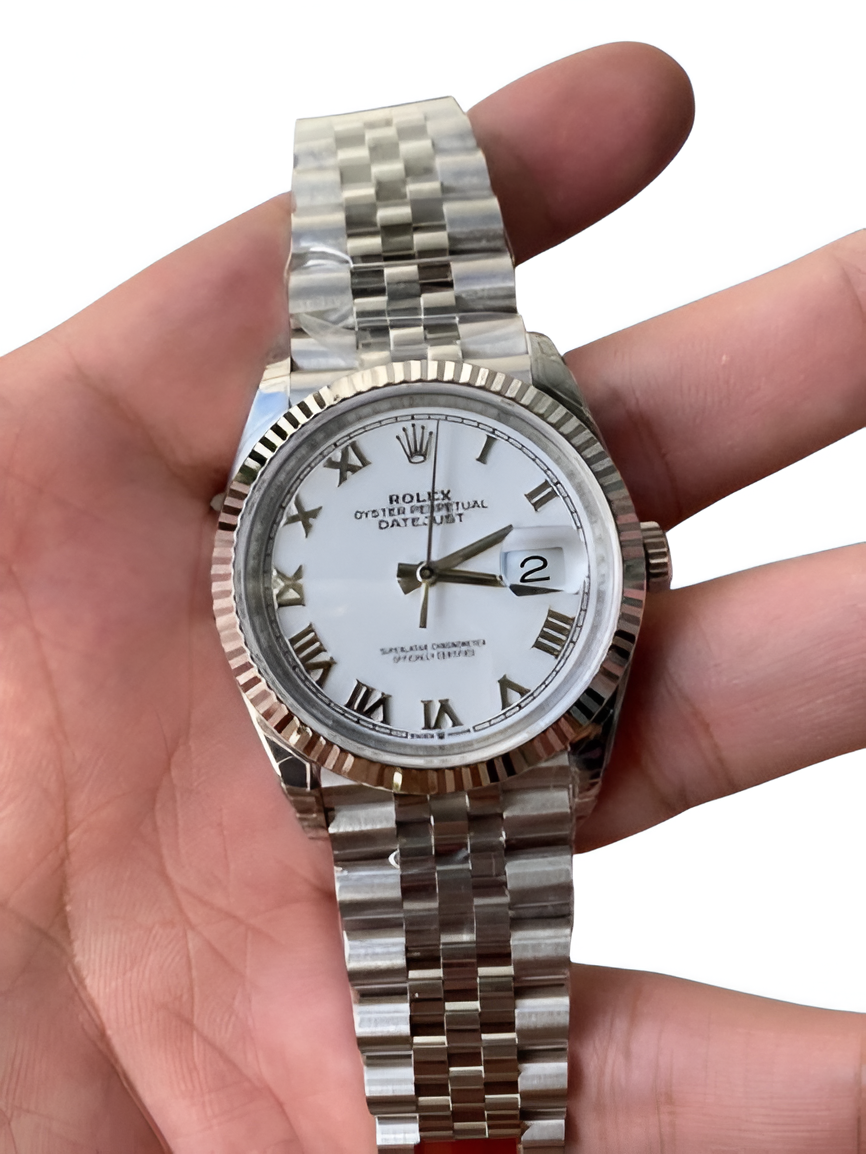 Rolex Datejust "White Roman" Edition
