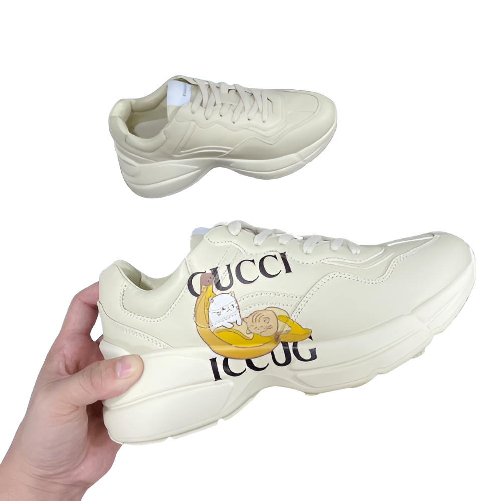 Gucci Cartoon Graphic Men's Sneakers