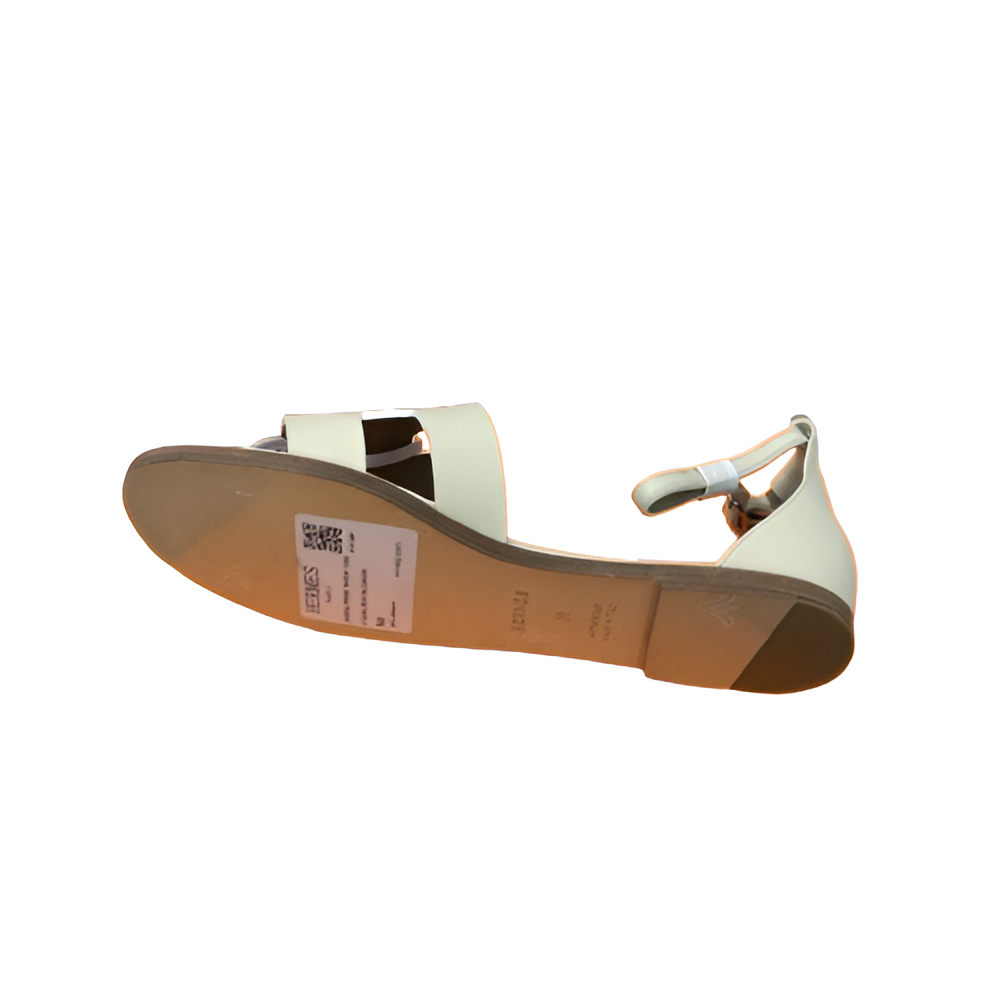 Hermes Women's White Sandals