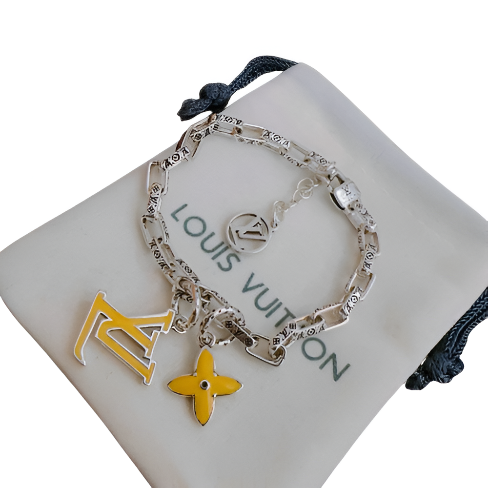 Louis Vuitton Yellow Charm Bracelet