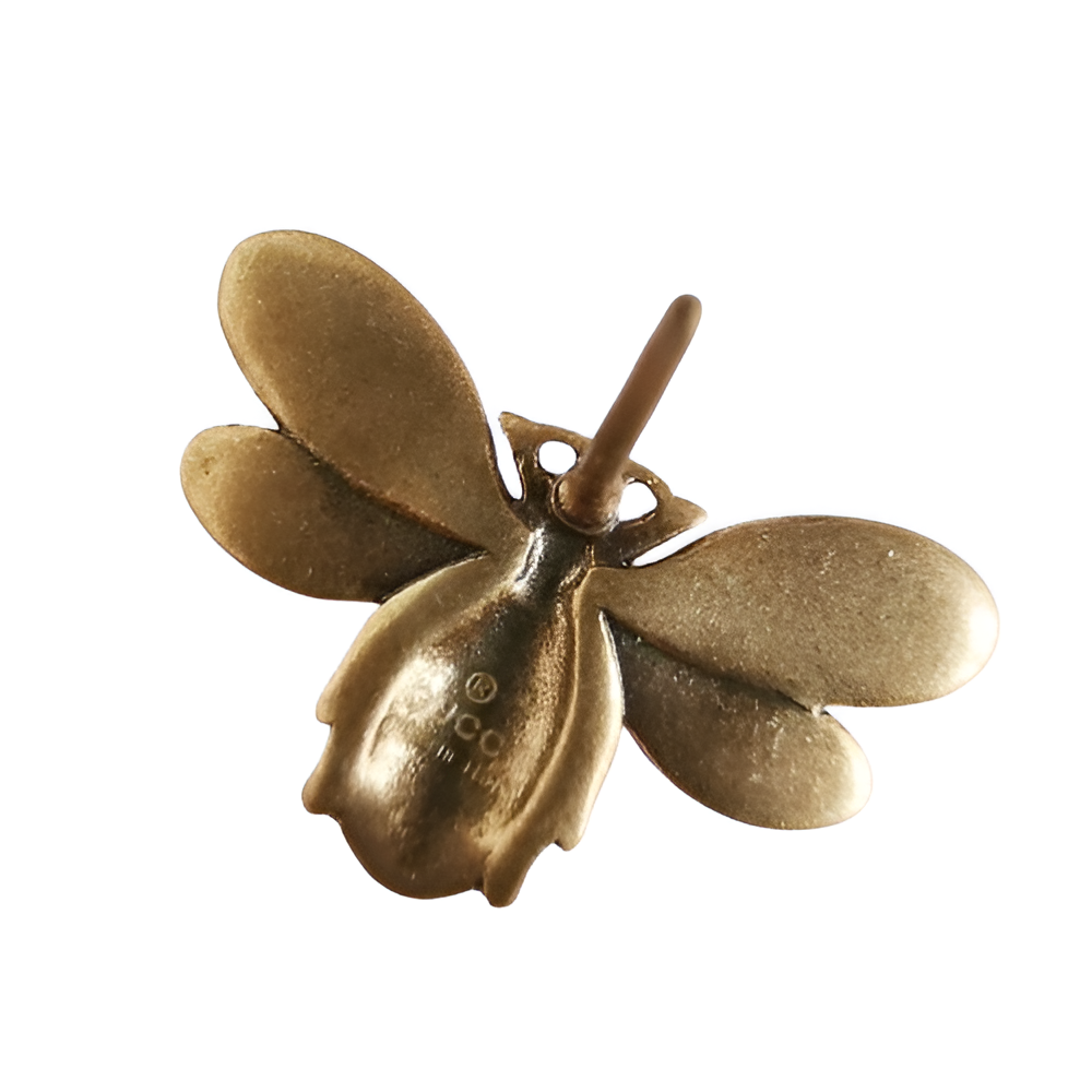 Gucci Bee Crystal Earrings